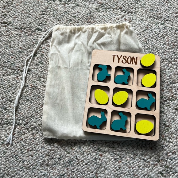 Tyson - Personalized Tic Tac Toe Board - Picture 4 of 8